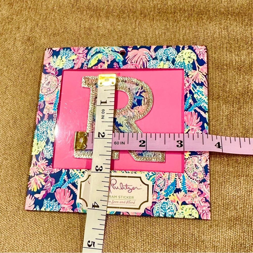 Lilly Pulitzer Monogram Sticker R - Picture 10 of 10